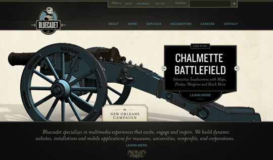 25种美观又具创意的导航菜单/ navmenus11