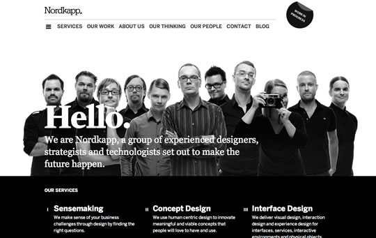 25种美观又具创意的导航菜单/ navmenus24