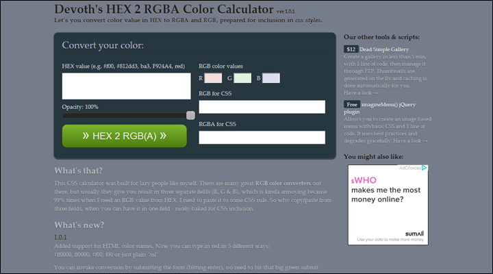 damndigital_12_time-saving-online-color-tools-for-web-designers_hex-2-rgba-color-calculator